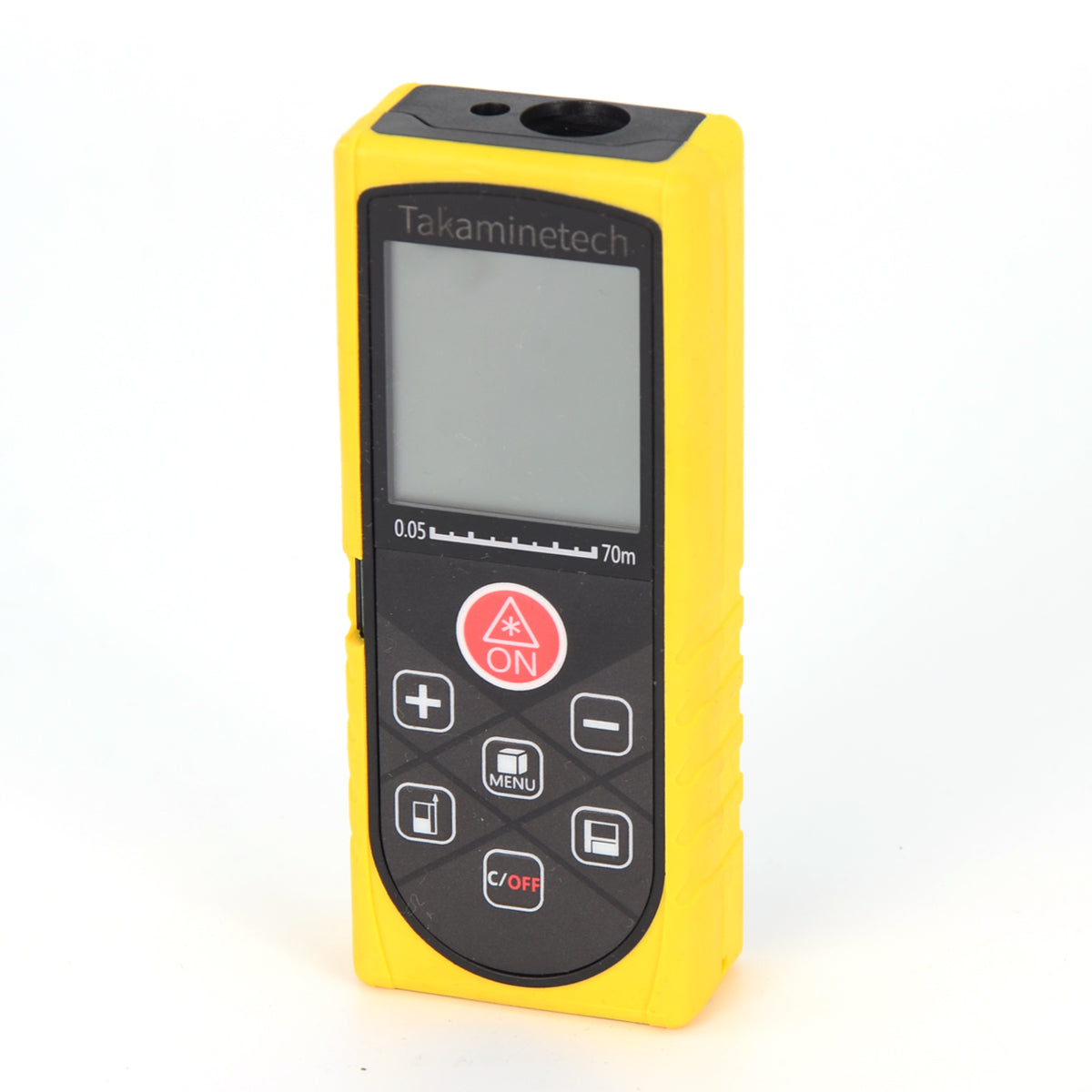 Laser Measure, TakamineTech 165 Feet Digital Laser Distance Meter with 2 Bubble Levels,M/in/Ft Unit Switching Backlit LCD and Pythagorean Mode, Measure Distance, Area and Volume (165 Feet)---CH165