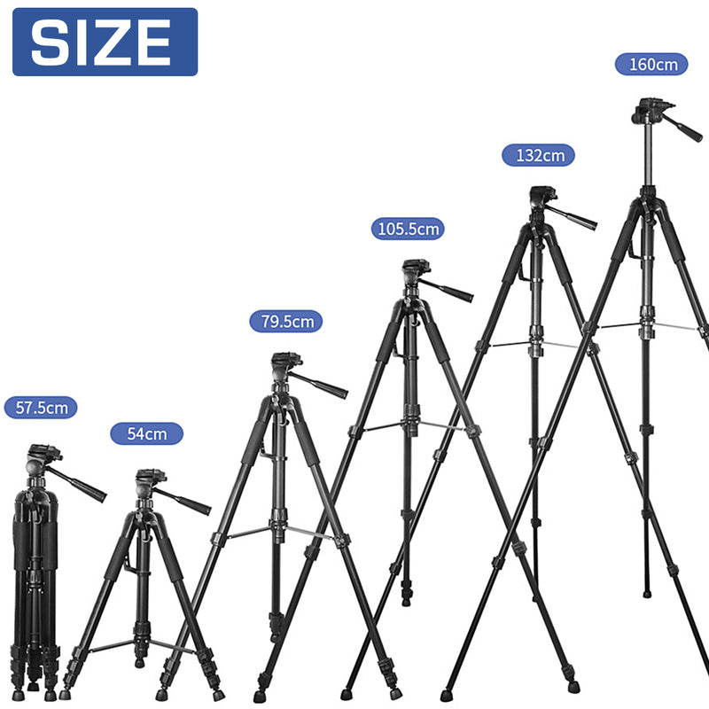 TakamineTech 63" Lightweight Adjustable Laser Level Aluminum Tripod