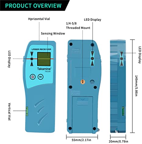 Takamine Laser Receiver for Laser Level